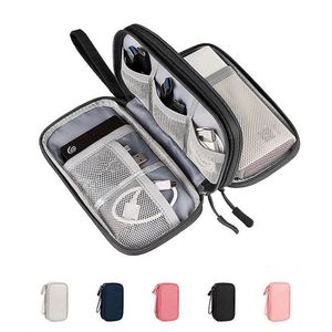 Bolsa de Almacenamiento para Accesorios Electrónicos, Impermeable, Organizador de Cables de Viaje, Tela No Tejida Ecológica de 2 Capas - Product Image 2