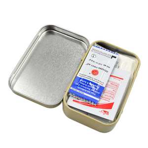 Botiquín de Primeros Auxilios de Metal Personalizado, Impermeable, <span class=keywords><strong>para</strong></span> el Hogar, la Oficina, Viajes, Uso Médico, Mini Caja de Primeros Auxilios <span class=keywords><strong>para</strong></span> Regalo - Product Image 6