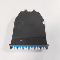Module MTP de cassette de fibres optiques monomodes 24 fibres MPO vers LC pour réseaux FTTX