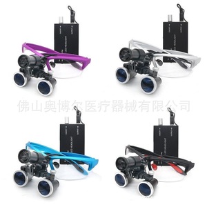 Dental Headband Magnifier 2.5x 3.5x With Led Light 50mm Lens For Medical Laboratory Use - Product Image 3