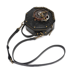 Horloge antique Design femmes soirée bandoulière épaule sac de <span class=keywords><strong>messager</strong></span> avec fermeture à glissière doublure en Polyester imperméable taille XL - Product Image 6