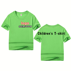 Camisetas de Manga Corta 100% Algodón Orgánico para Niños, Playeras Personalizadas para Niños, Ropa de Playa para Niños, Ropa Personalizada para Padres e Hijos - Product Image 6