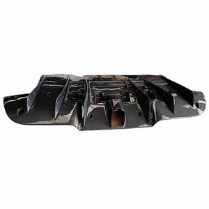 Para <span class=keywords><strong>Ferrari</strong></span> <span class=keywords><strong>488GTB</strong></span>, Modificación y Mejora Novitec, Difusor Trasero de Fibra de Carbono Seca, Carcasa Pequeña - Product Image 1