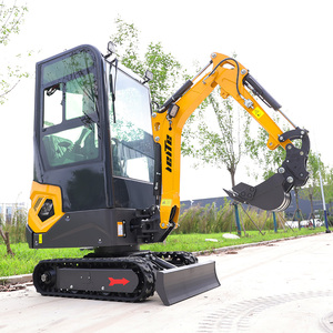 Free Shipping LEITE 1.2Ton Mini Excavator, CE EPA Certified, Engine New Crawler Digger, Farm Home Small Digging <b>Machine</b> LEITE Of - Product Image 4