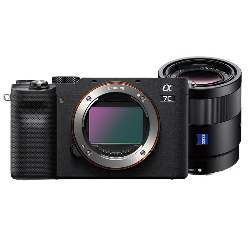 ชุดเลนส์พอร์ตเทรต Body+55F1.8 รุ่นที่ 1 สีดำ