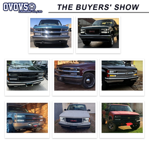 Conjunto de Faros Delanteros LED y Luces Direccionales OVOVS para <span class=keywords><strong>Silverado</strong></span> GMC K3500 <span class=keywords><strong>1998</strong></span> - Product Image 6