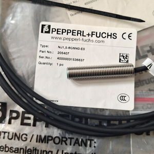 Capteur inductif Pepperl+Fuchs NJ1.5-8GM40-E0, distance de détection de 8 mm, IP67, sortie normalement ouverte - Product Image 1