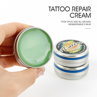 Crème réparatrice anti-cicatrices professionnelle pour la récupération de la peau, crème de soin après tatouage, pommade en boîte métallique