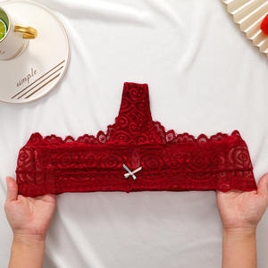 S-XL бесшовные трусики высокого качества сексуальные женские трусики-стринги и Трусики средней посадки, предназначенные для пышных женщин с мягким эластичным кружевом - Product Image 5