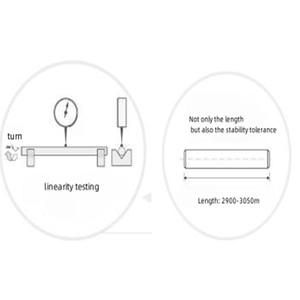 אינדוקציה להקשיח כרום נירוסטה עגול בר hHrd כרום מצופה מוטות מותאם אישית הארכת מוט ליניארי פיר 19mm - Product Image 4