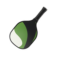 Raqueta de Pickleball con 9 Capas de Madera de Álamo, Orificios Perforados, Anillo de Silicona Adhesivo, Juego Individual