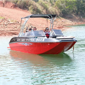 Bateau de pêche en fibre de verre, bateau sportif en fibre de verre, mini-yacht professionnel de haute vitesse pour la pêche en haute mer - Product Image 1