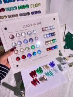 JIAOYANSHE Kit de 20 Gels UV Effet Œil de Chat Sans Odeur Résine Curable Nail Art OEM/ODM Disponible Vente en Gros