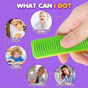 Jouets sensoriels personnalisés - Jouets anti-stress en silicone texturé avec ventouses - Jouet Mochi - Product Image 6