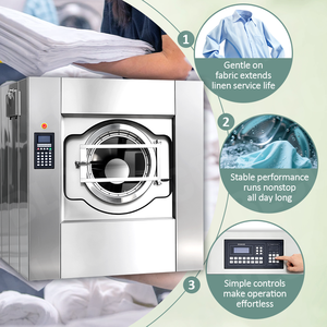 <span class=keywords><strong>Lave</strong></span>-<span class=keywords><strong>Linge</strong></span> Commercial Professionnel BLCC 50KG 100KG 120KG 150KG pour Hôtellerie et Entreprises - Product Image 3