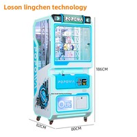 Nouvelle machine à griffes de style arcade avec barre de poussée métallique ; Best-seller transfrontalier ; Jeu commercial à monnayeur très populaire sur les réseaux sociaux