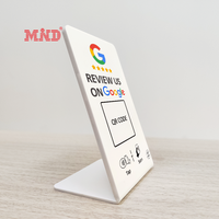 Google examen nfc stand acrylique menu nfc présentoir