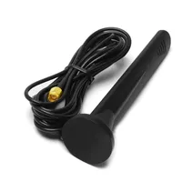 YCT A002 Routeur sans fil magnétique étanche IP67, extérieur, GSM 3G 4G 5G, omnidirectionnel, haut gain 10dBi, RP pour mâle/TS9/CRC9
