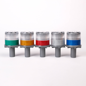 Luces LED Solares Portátiles <span class=keywords><strong>de</strong></span> Advertencia, Impermeables, Intermitentes, para Barricadas, Señales <span class=keywords><strong>de</strong></span> Seguridad <span class=keywords><strong>de</strong></span> Tráfico, para Entradas <span class=keywords><strong>de</strong></span> Vehículos y Obras Viales - Product Image 6