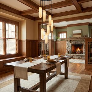 Lustre moderne en albâtre, décoration d'escalier d'hôtel de luxe, cascade de tubes en pierre naturelle, laiton, LED, Formosa, suspension à 7 lumières - Product Image 2