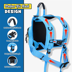 Kids Snowboard <b>Backpack</b> with Retractable Leash Outdoor Sport Tool Ski Trainer Harness for <b>Children</b> Ski Harness Trainer Bag - Product Image 3