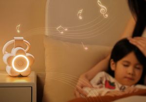 OEM ODM destek çiçek bebek uyku difüzör ses oyuncak peluş yatıştırıcı yardım uyku ses uyku makinesi beyaz gürültü ses makinesi - Product Image 5