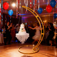Nouvelles décorations de scène de mariage de 2,1 m, accessoires, support floral, décoration de gâteau, ornements de table de mariage en extérieur