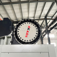 Centre d'usinage CNC 4 et 5 axes avec contrôleur SYNTEC, fraisage vertical 5 axes, portique CNC, broche BT50, conique 10%, 10% de réduction
