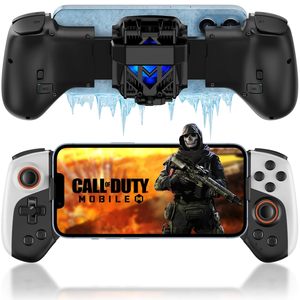 JK02 Telescopic Wireless Gamepad Yo Cooling Fan Stretching Extendable Gaming <b>Controller</b> BT Handle Pad <b>for</b> <b>Phone</b> Android - Product Image 1