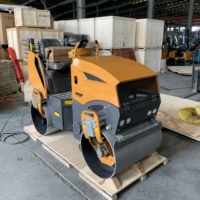 Équipement de construction, compactage, mini rouleau compresseur vibrant pour asphalte et sol, 2 tonnes, 2,5 tonnes, 3 tonnes, 1 tonne, 1,2 tonne, 1,8 tonne