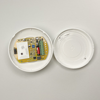 Détecteur de mouvement infrarouge à micro-ondes filaire double capteur de mouvement humain PIR & MW 12V NC NO fil détecteur de corps humain au plafond