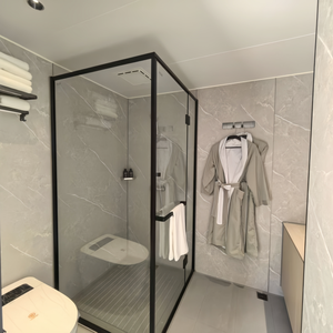 Casa Cápsula Moderna Personalizada Todo en Uno con Sistema Inteligente, Cápsula Espacial de Doble Dormitorio, Estructura de Acero Sólido Soldado, Buen <span class=keywords><strong>Precio</strong></span>, Alta Calidad - Product Image 4