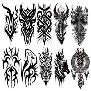 Tatuajes Temporales Semipermanentes Mate a Prueba de Agua Personalizados |   Pegatinas de Tatuajes Personalizadas de Larga Duración - Product Image 1