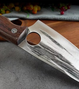 5 بوصة اليدوية مزورة الساطور المروحية المطبخ سكين ذبح سكين سكين الجزار - Product Image 2