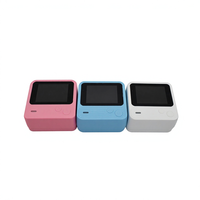 58mm Printer Termal Portabel dengan Layar LCD Mini AI Thermal Printer untuk Pencetakan Suara/Foto/Teks/Gambar