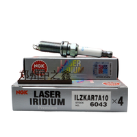 Original NGK ILZKAR7A10/6043 Iridium-Platin Zündkerze Motorzündung Neuzustand OE A0041593903