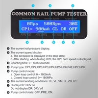 Probador de Bomba de Combustible Common Rail Labaodi CRP890, Analizador de Diagnóstico de Motor, 1 Año de Garantía, Alta Precisión, Protección IP57, CP1-CP6 HP