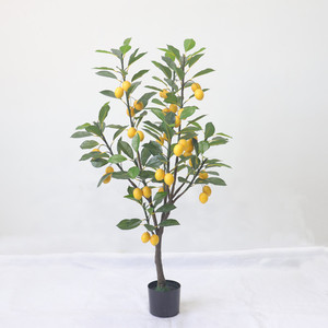 Árboles en <span class=keywords><strong>maceta</strong></span> Hogar Bonsai artificial Árbol Limón artificial <span class=keywords><strong>grande</strong></span> - Product Image 4