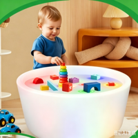 Table de jeu tactile rechargeable Whack-a-Mole, équipement de jeu interactif multijoueur pour parcs parent-enfant et aires de jeux intérieures
