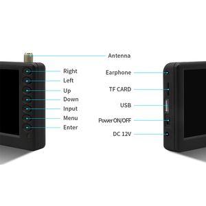 Tivi di động 5 inch, truyền hình kỹ thuậ<span class=keywords><strong>t</strong></span> số có pin, <span class=keywords><strong>t</strong></span>ùy chọn <span class=keywords><strong>DVB</strong></span>-<span class=keywords><strong>T</strong></span>, <span class=keywords><strong>DVB</strong></span>-T2, ATSC, ISDB - Product Image 5