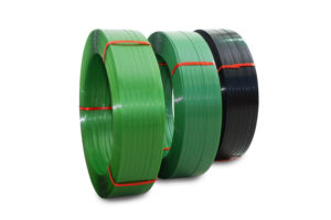 Rotolo della cinghia di reggia dell'imballaggio dell'animale domestico della cinghia di imballaggio di plastica verde ad alta resistenza 19mm - Product Image 3