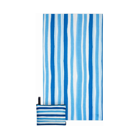 Super Absorbent Antimicrobial Personalized Towel | Extra Large Quick-Dry Microfiber | Sand-Free for Beach Sports & Travel