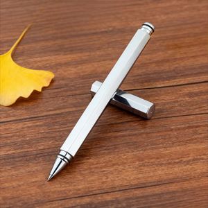 Bolígrafo Metálico Hexagonal Personalizado de Alta Gama, Diseño Moderno y Delgado, Tinta Multicolor de 0.7mm, Publicitario de Lujo, Portátil - Product Image 2