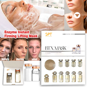 Masque enzymatique exfoliant pour le visage, masque contour, masque enzymatique pour le visage, vente chaude 2025, personnalisation rapide, atténue les ridules, cosmétique - Product Image 3