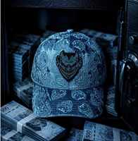 Gorra Original Oem/Odm con 31 Cristales de Estrás, Gorra de Mago de 5 Paneles con Bordado Deportivo, Transpirable e Impermeable, Unisex