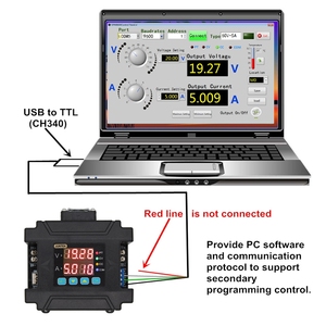 DPM8650-RF DPM8650-485 DPM8650 60V 50A โวลต์มิเตอร์ DC-DC แหล่งจ่ายไฟแรงดันไฟฟ้าตัวควบคุมกระแสไฟแบบตั้งโปรแกรมได้โมดูล 3000W 92% - Product Image 5