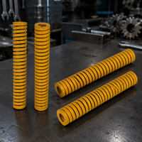 Ressort de compression hélicoïdal robuste sur mesure, résistant à la chaleur, à forte capacité de charge, conçu par le fabricant