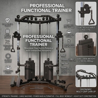 Soporte Plegable para Sentadillas YH 9003, Estación Multifuncional de Entrenamiento para el Hogar, Banco de Pesas, Equipo de Fitness de Acero Resistente