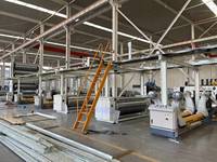 Línea de producción de cartón corrugado, máquina de corrugación usada de segunda mano, marca famosa