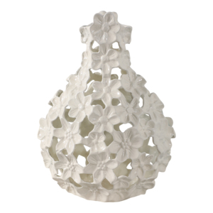 Vaso per Fiori in Metallo Traforato Decorativo per Soggiorno, Camera da Letto, Ufficio, Arredamento Casa - Product Image 4